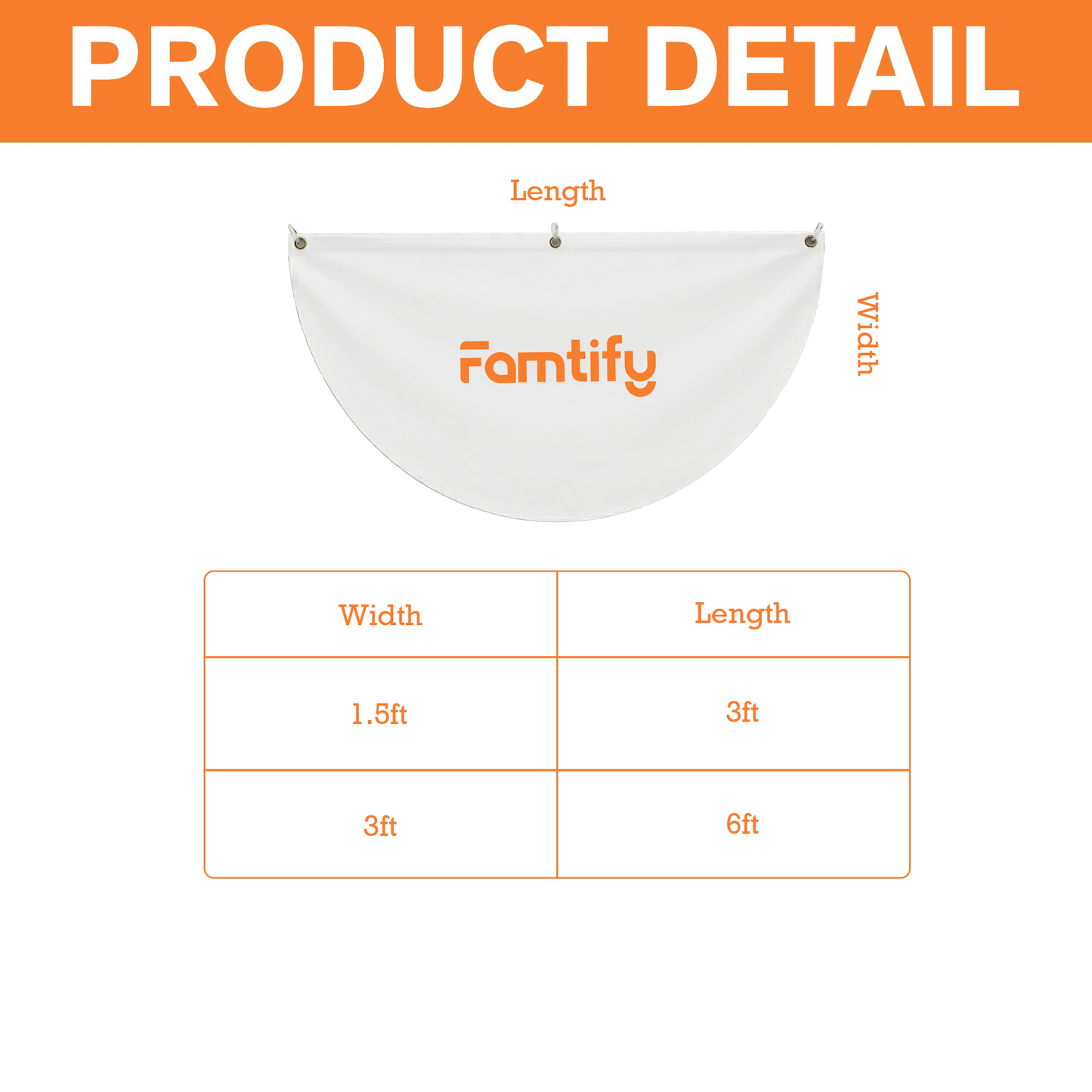 Custom Family Name America Non-Pleated Fan Flag