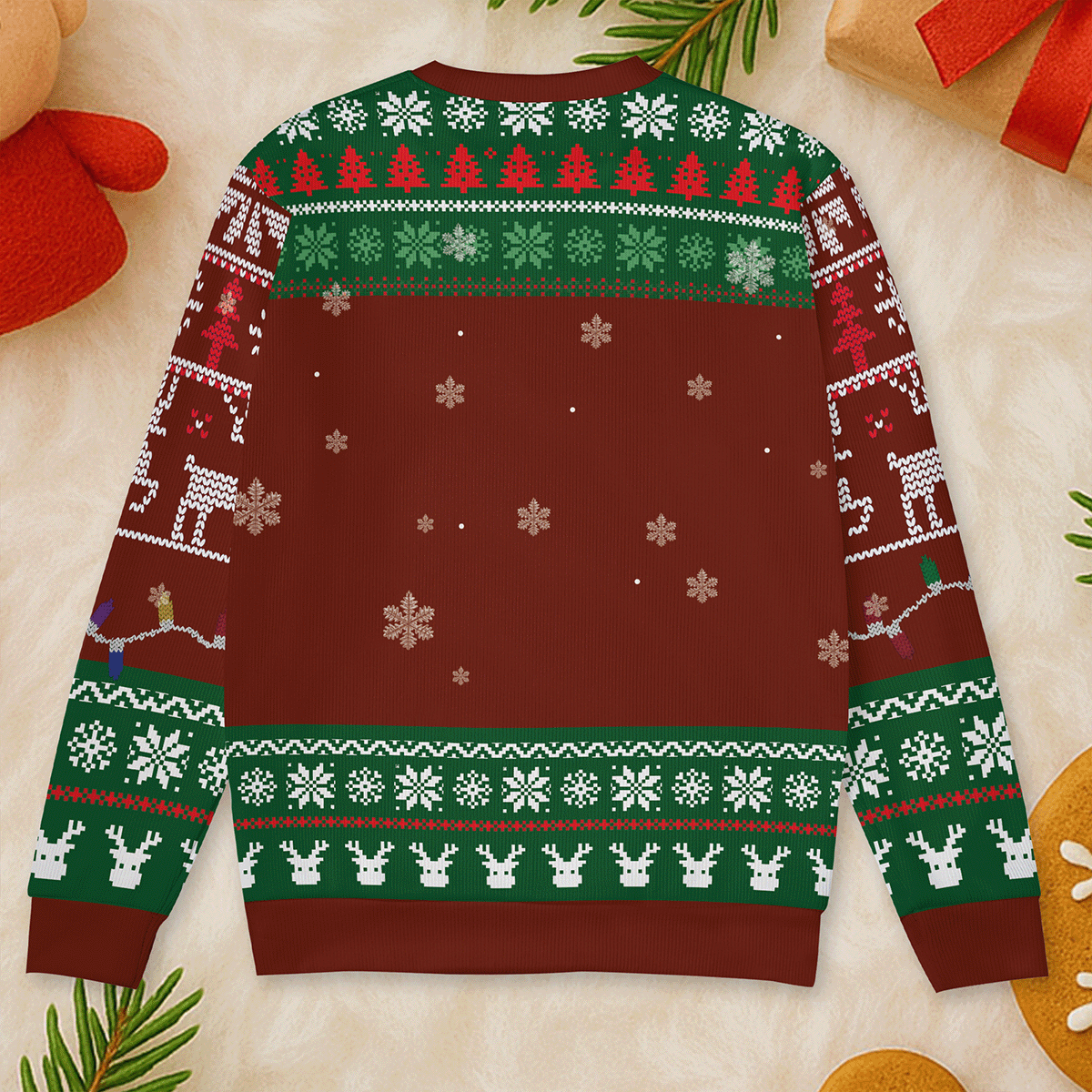 OMG Santa I Know Him Sweater – Personalized Photo Ugly Christmas Sweater