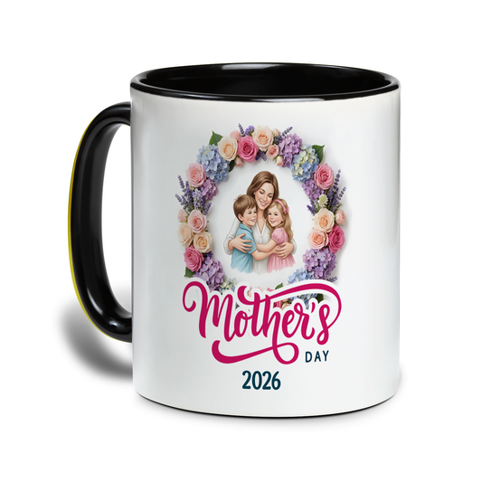 Flowers for You - Mother's Day Gift for Mom - Personalized 3D Ceramic Mug