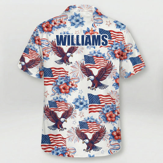 250 Years America Hawaii Shirt 1776-2026 Patriotic Hawaii Shirt