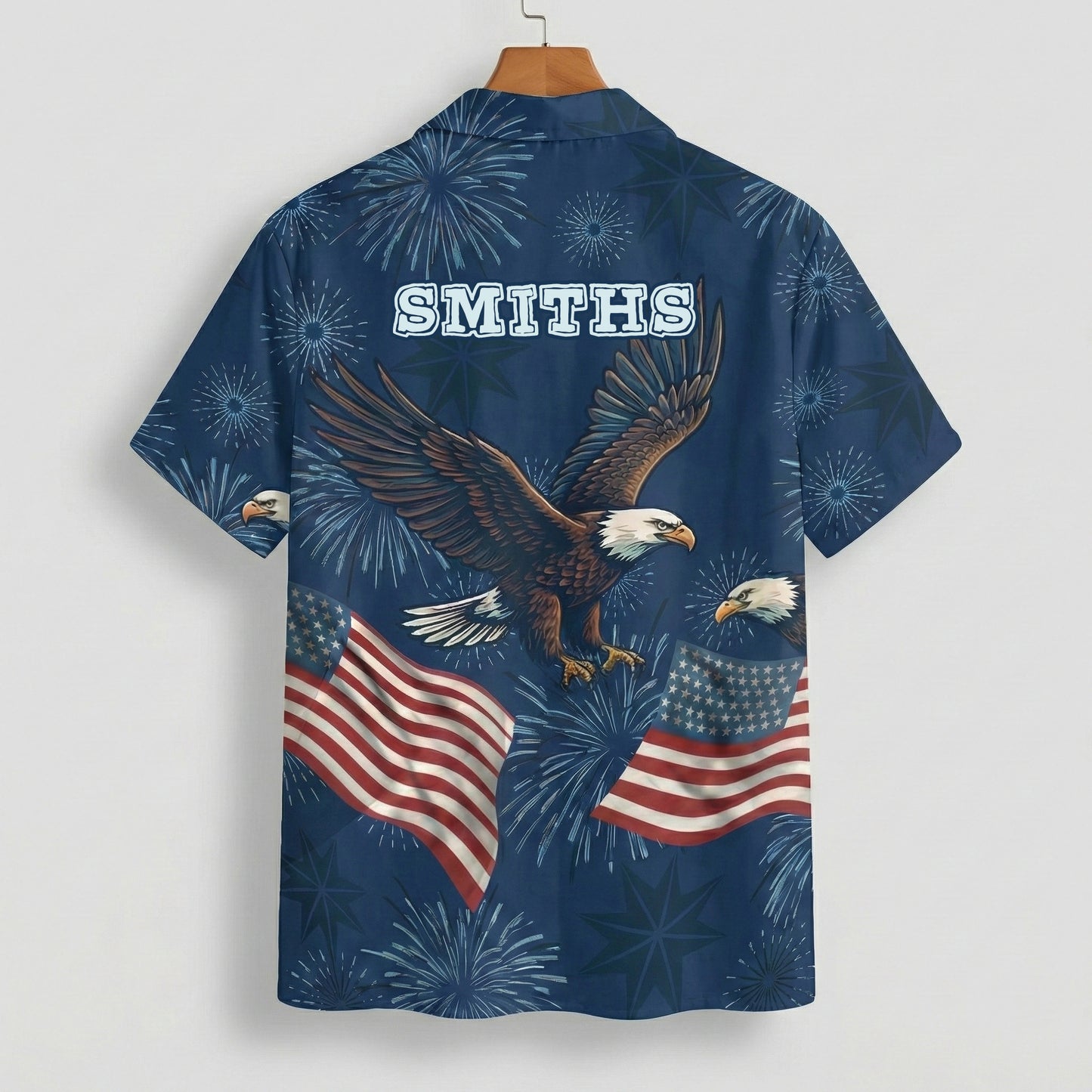 Personalized USA 250 Anniversary Eagle 1776-2026 Hawaii Shirt