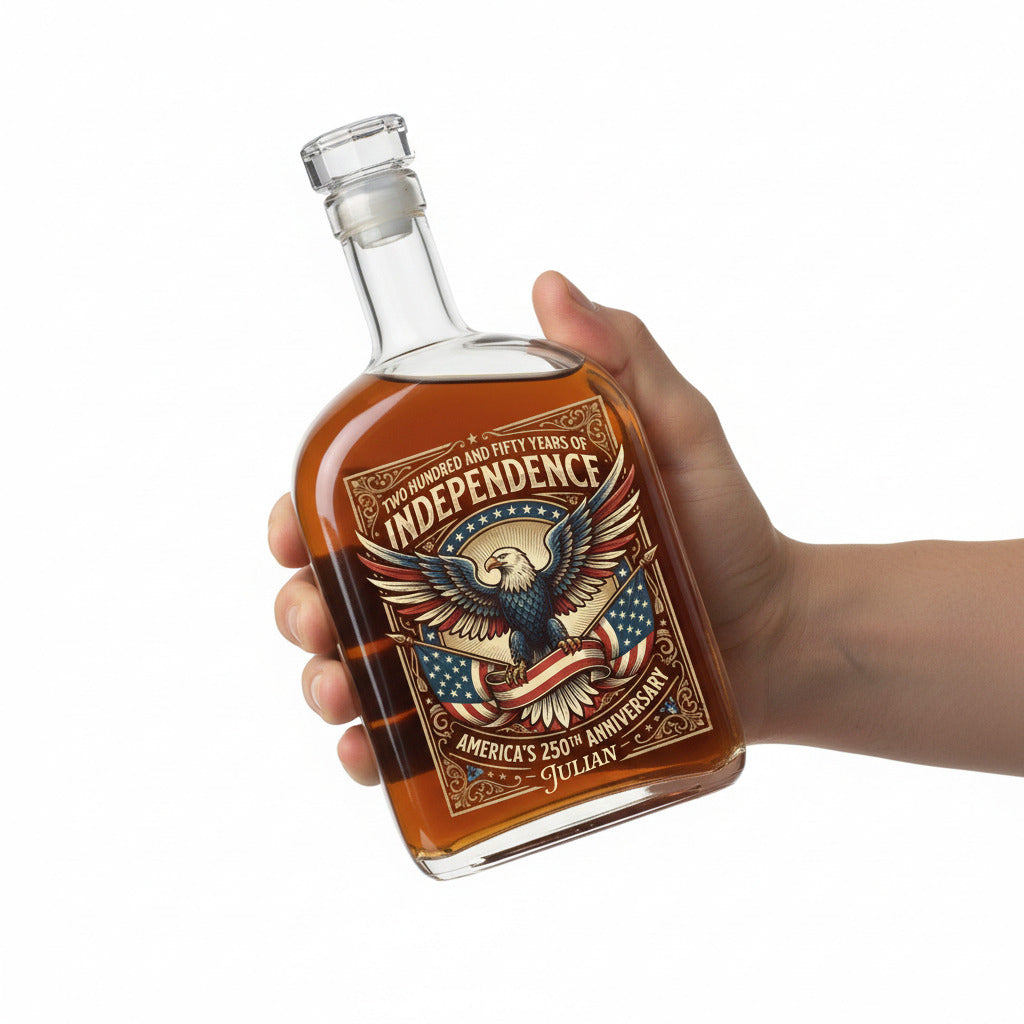 250 Years Of Freedome America Whiskey Bottle