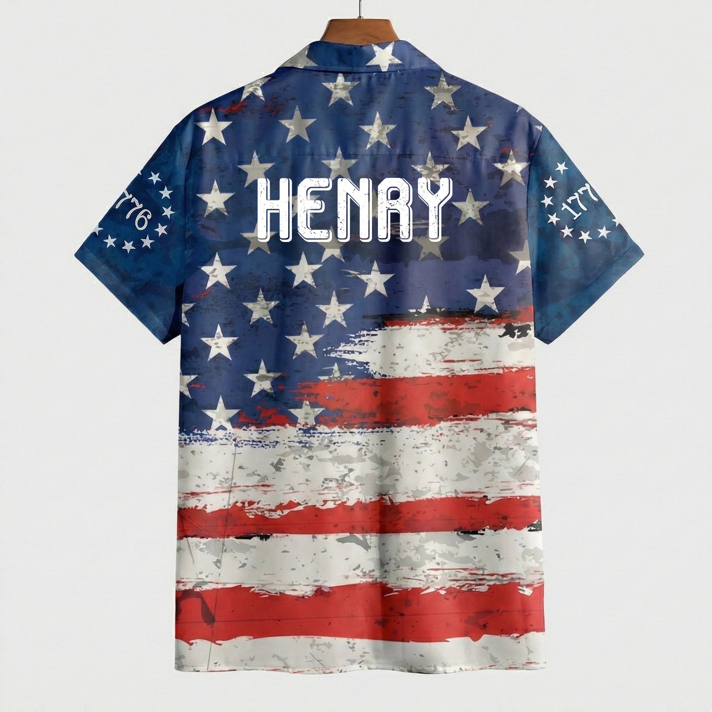 We The People Patriotic Hawaiian Shirt – American Flag Eagle Independence Day Shirt