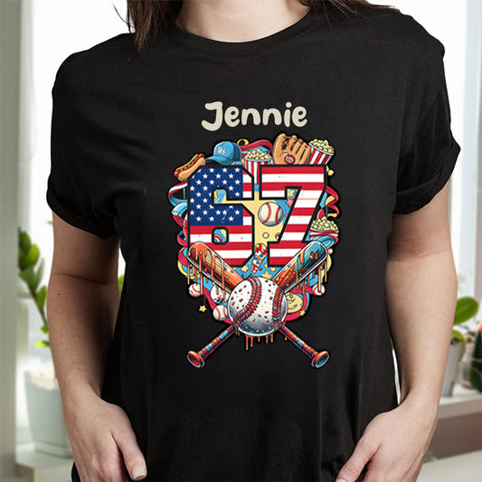 Six Seven Baseball Shirt