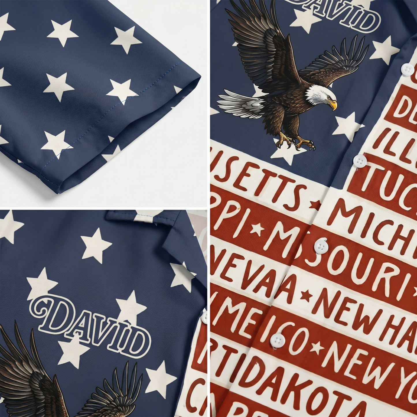 America State Hawaiian Shirt