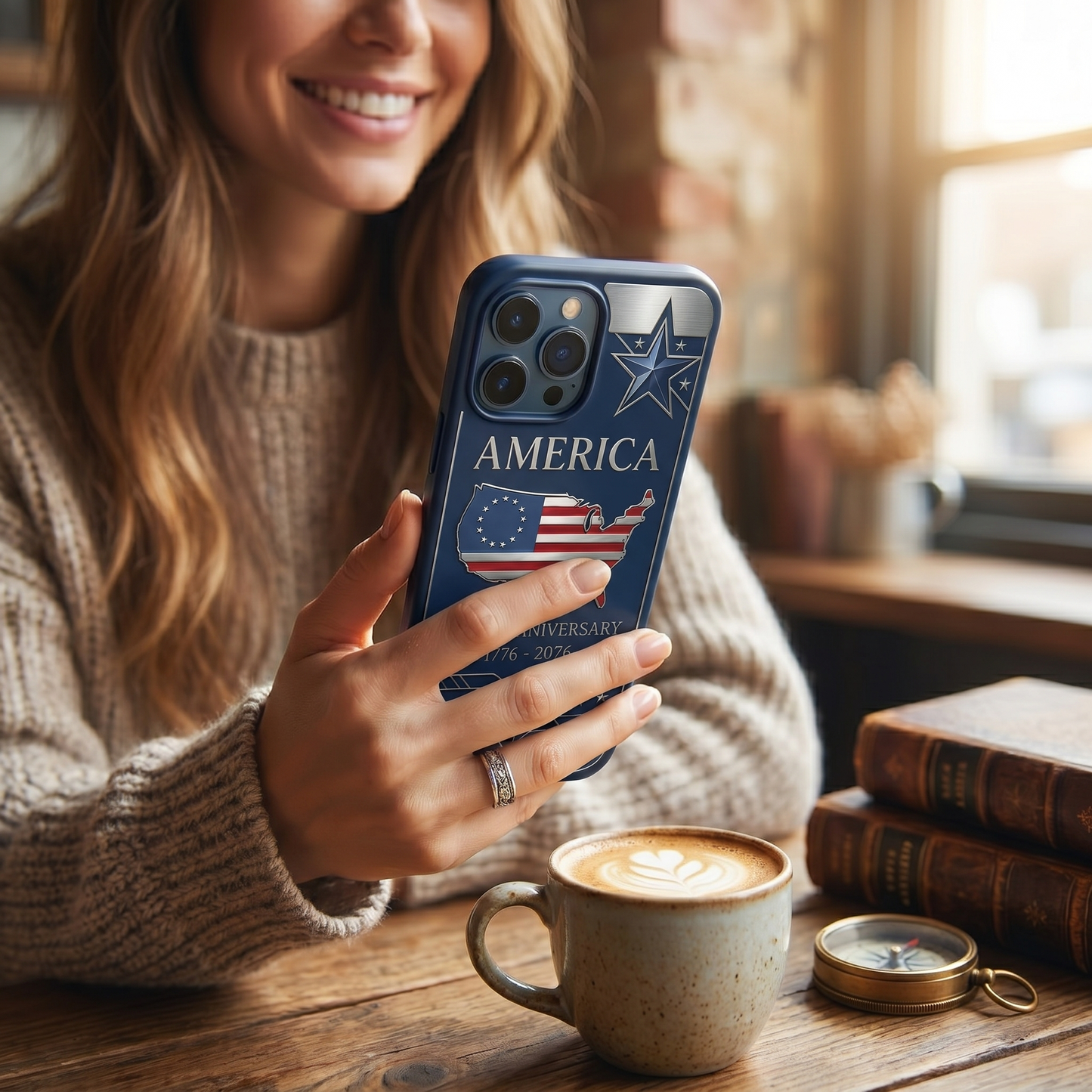 Personalized Name America 250th Anniversary Phone Case