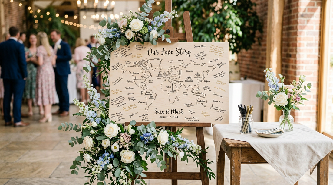 Wedding guest book alternative ideas