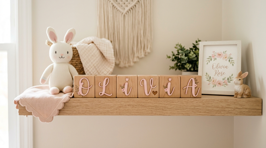 Personalized baby girl keepsake gift