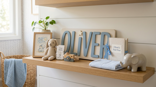 Personalized baby boy keepsake gift