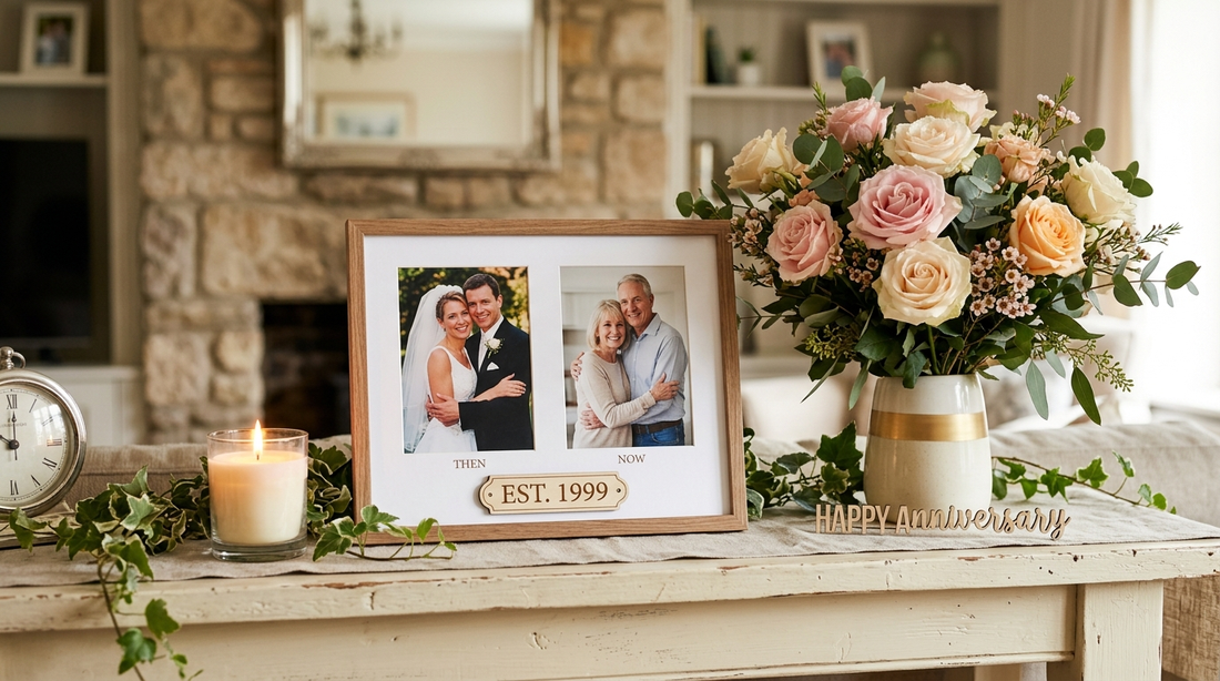 Milestone anniversary keepsake gift