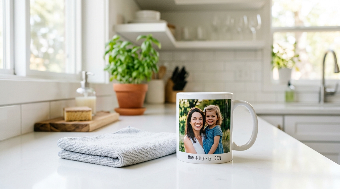 How to care for a personalized mug