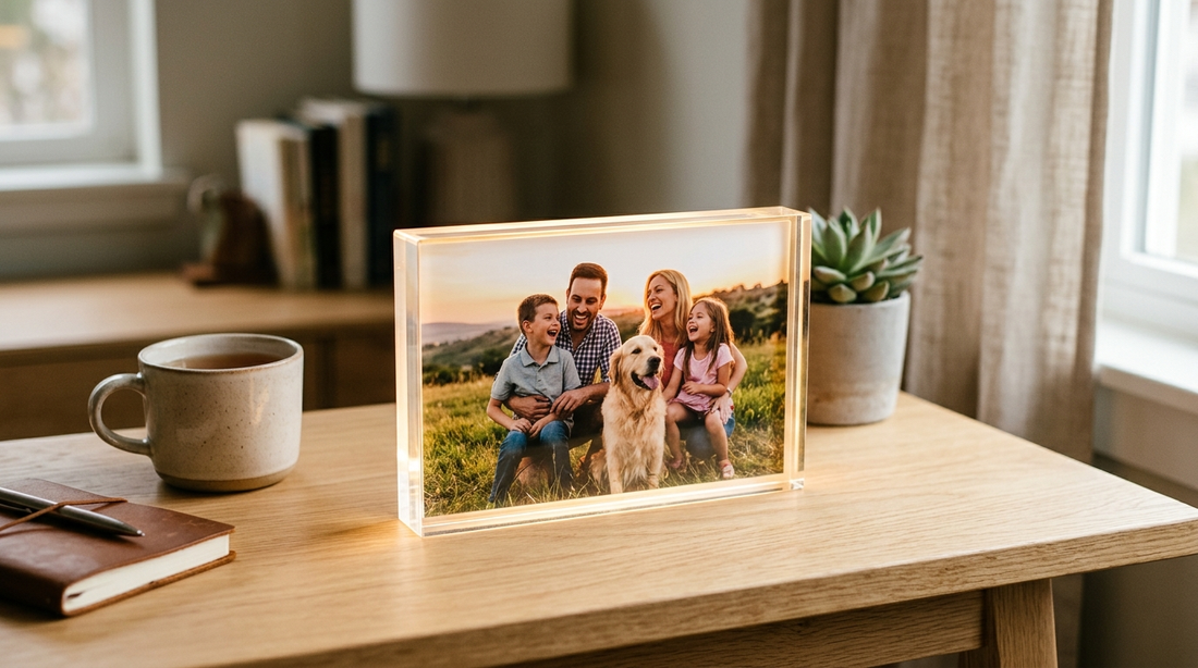 Acrylic keepsake gift ideas