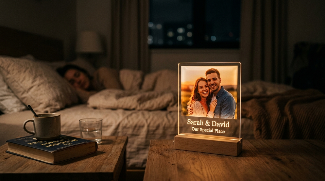 Personalized acrylic night light