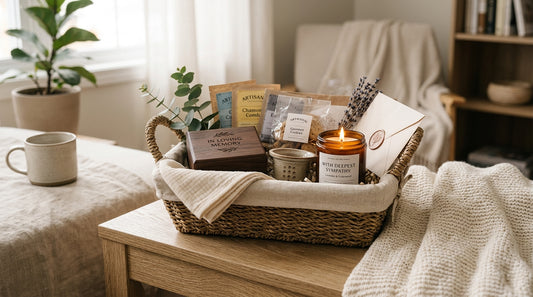 Sympathy gift basket ideas