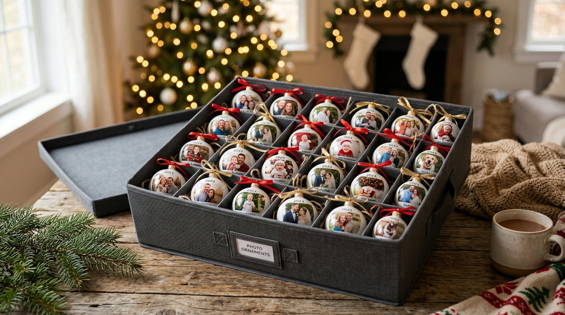 Christmas ornament storage ideas
