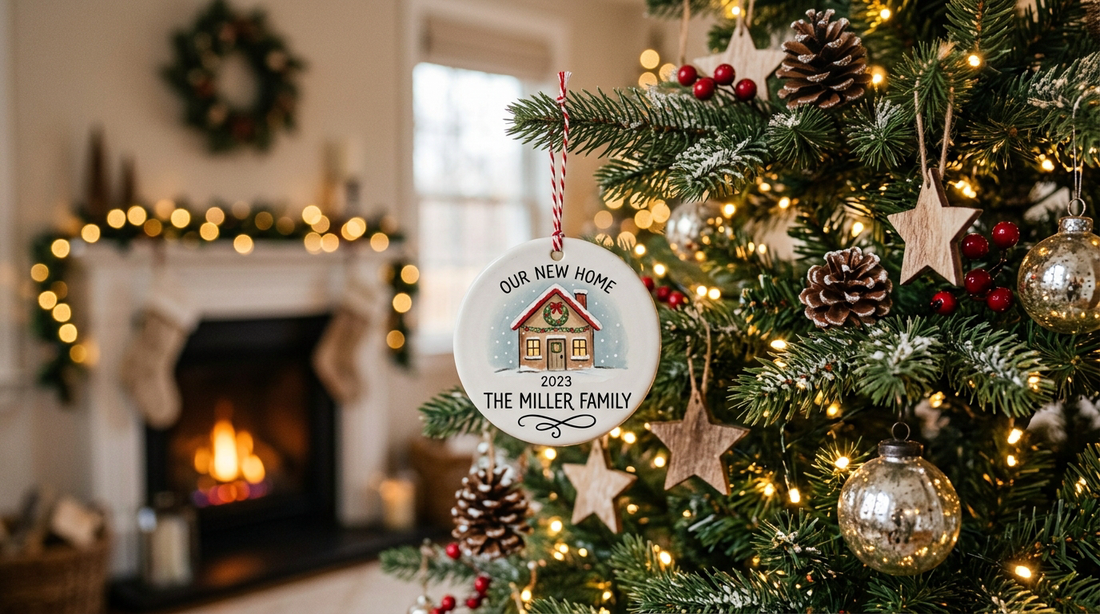 New home Christmas ornament