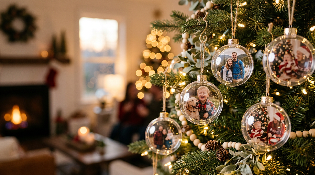 Acrylic photo ornaments
