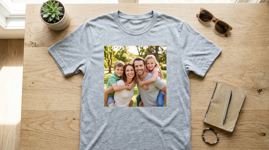 Personalized photo t-shirt
