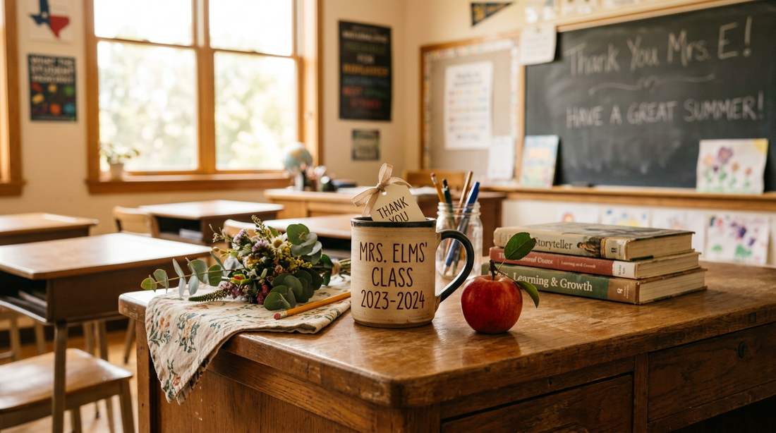 End of year teacher gift keepsake