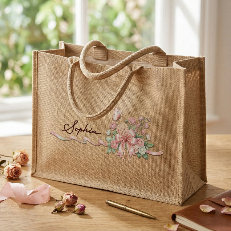 Linen Handbag