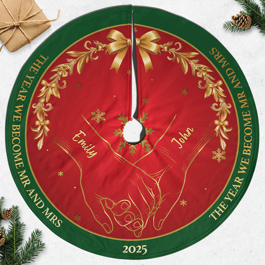 Personalized The Togetherness Christmas Tree Skirt