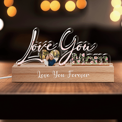 Love You Always – Personalized LED Light Box with Custom Quote for Mom or Loved One