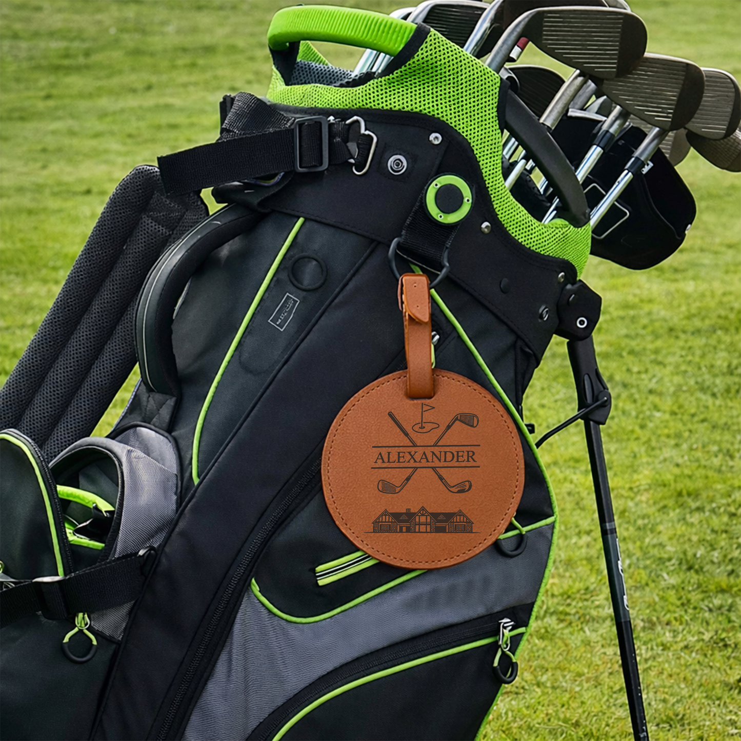 Personalized Dad Golf Tag – Custom Name Gift for Golf Lovers