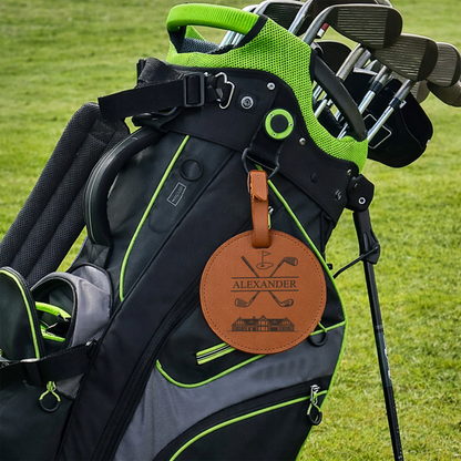 Personalized Dad Golf Tag – Custom Name Gift for Golf Lovers