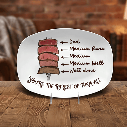 Personalized “You’re The Rarest Of Them All” Decorative Plate – Custom Keepsake Gift