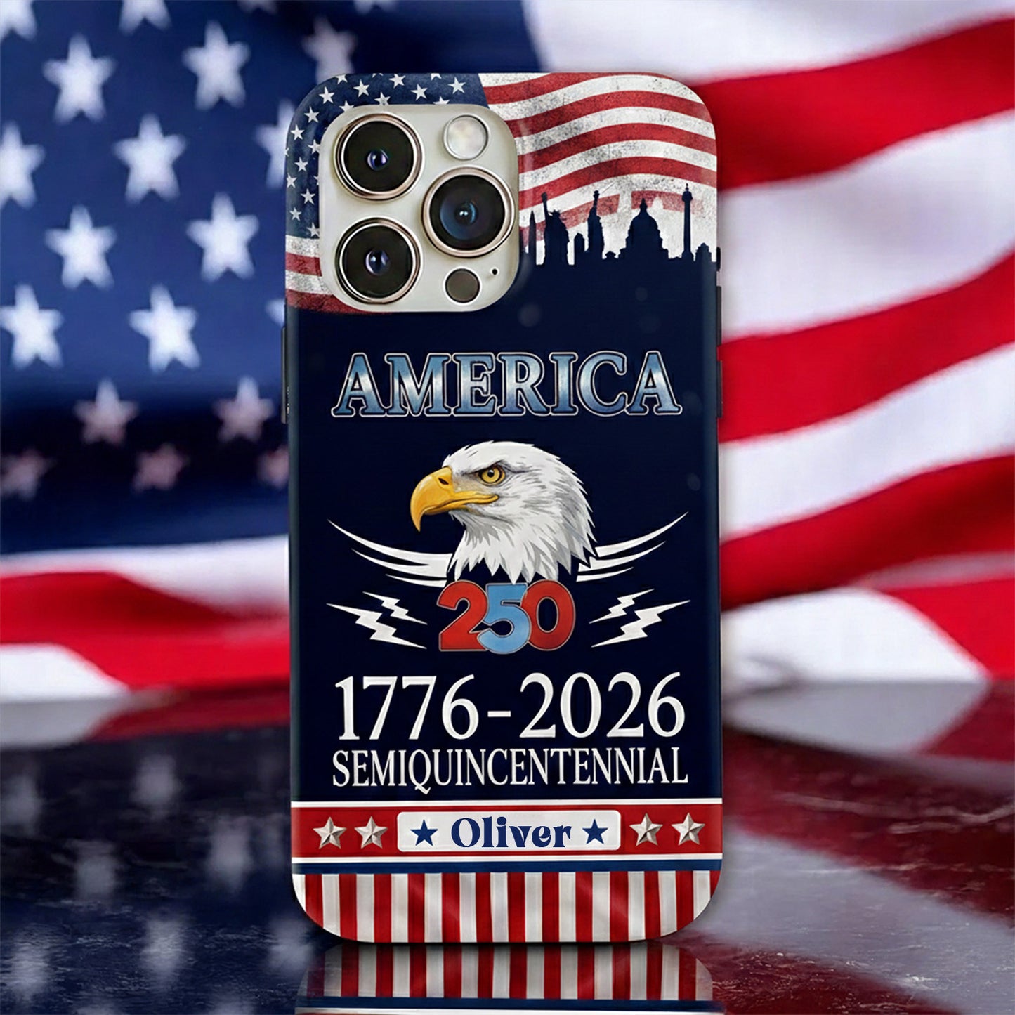 250 Years America Semiquincentennial Phone Case