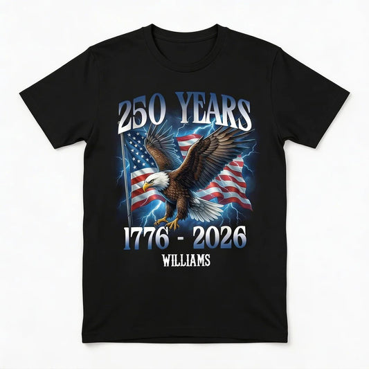 America 250 Years With Eagle Shirt