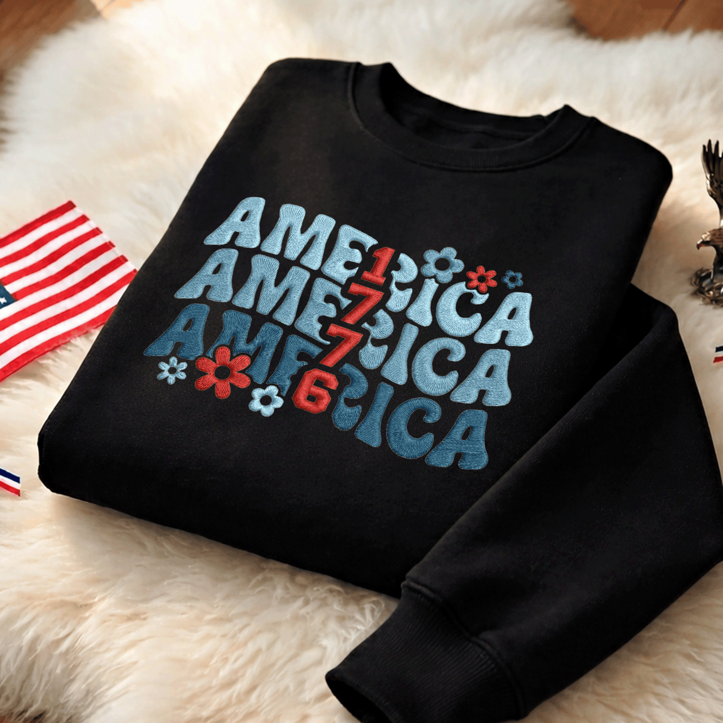 USA 250th Independence Anniversary Sweatshirt - 1776 We The People Edition