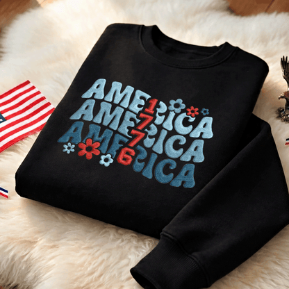 USA 250th Independence Anniversary Sweatshirt - 1776 We The People Edition