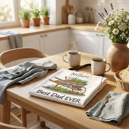 Best Dad Ever Apron – Funny Cooking & BBQ Gift for Dad
