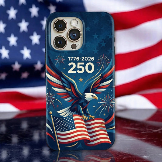 USA 250 Anniversary Eagle 1776-2026 Phone Case