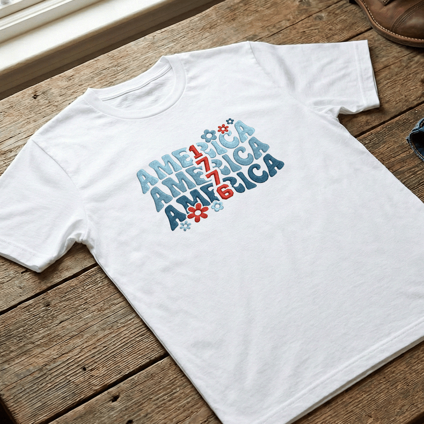 USA 250th Independence Anniversary T-Shirt - 1776 We The People Edition