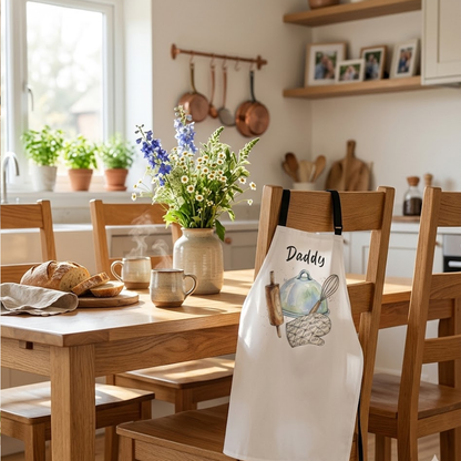 Daddy Apron Gift – Funny Cooking & BBQ Apron for Dad