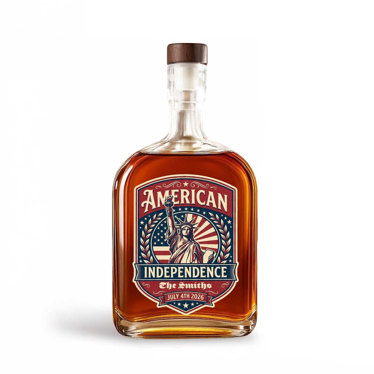 250 Year Of American Independence Whiskey Bottle