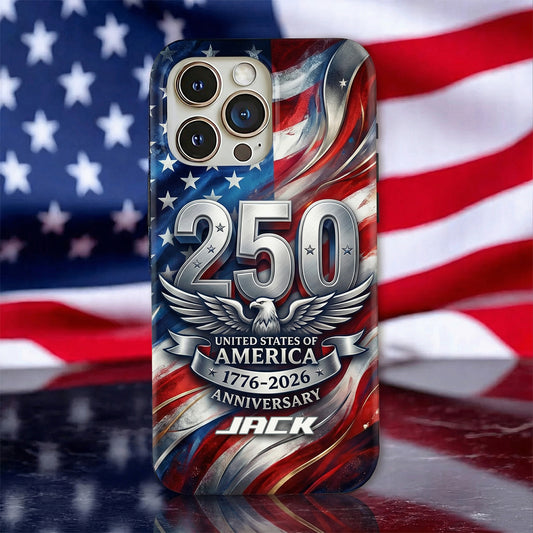 USA Eagles 250th Anniversary Semiquincentennial 1776-2026 Phone Case