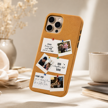 Personalized Photo Phone Case for Dad – Custom Family Gift