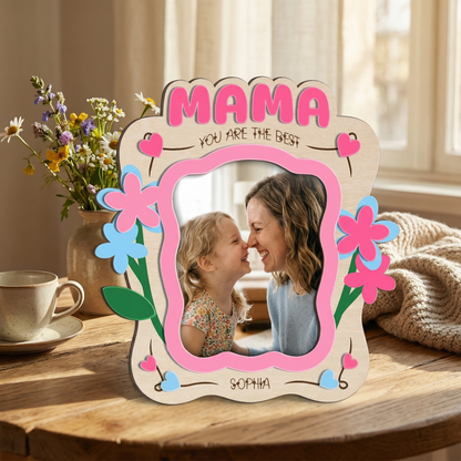 Personalized I Love You Photo Magnet – Custom Memory Gift