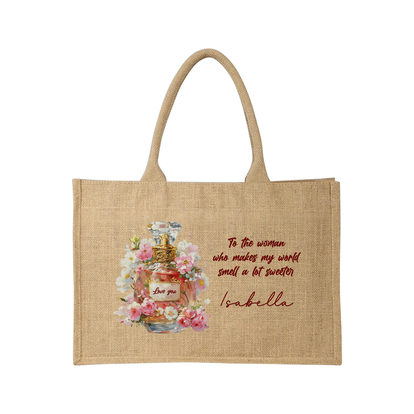 Minimalist Linen Tote Bag – Elegant Handbag for Women, Everyday Use