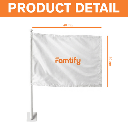 America 250 Semiquincentennial Car Flag – Personalized Patriotic USA Eagle Flag 1776–2026