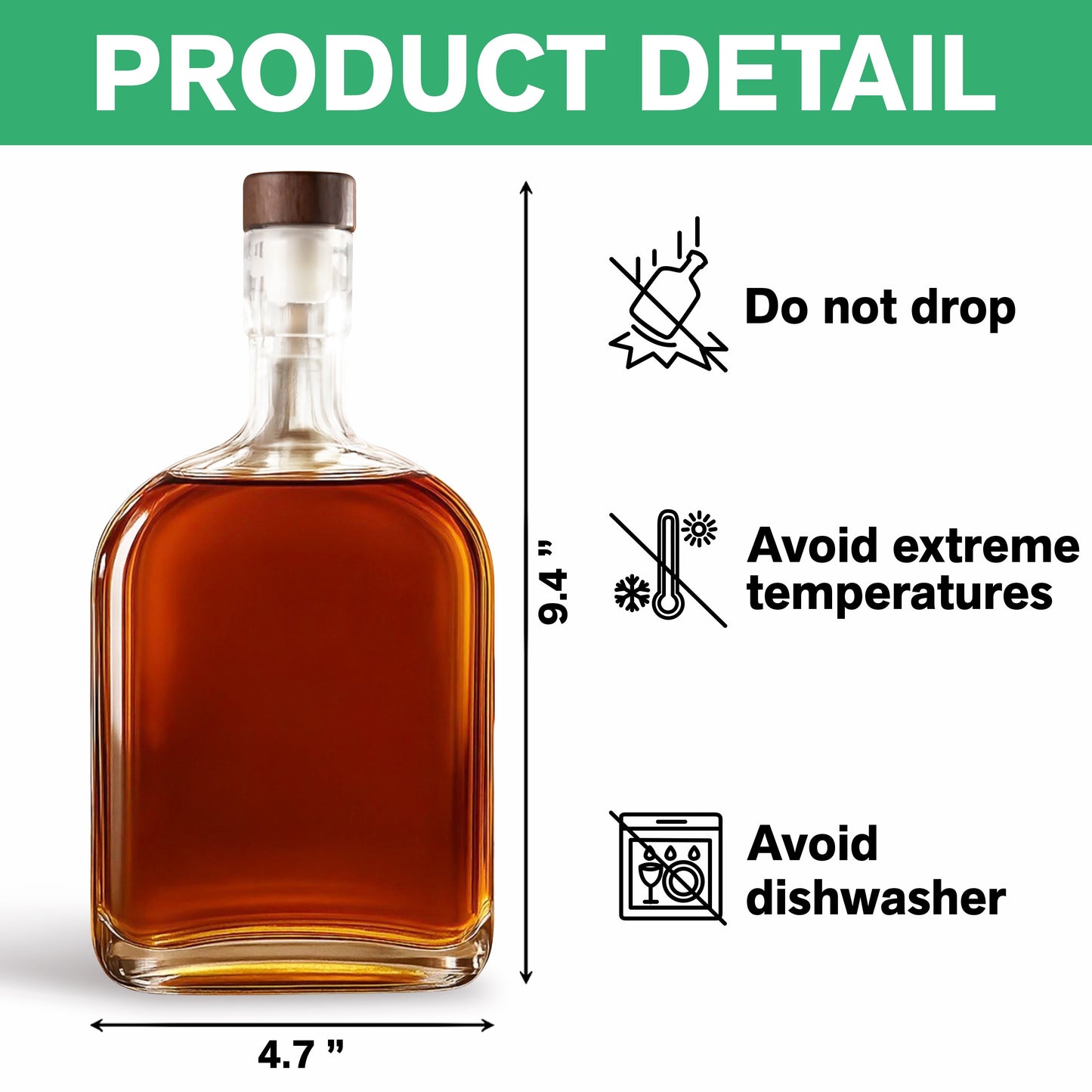 250 Year Of American Independence Whiskey Bottle