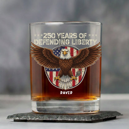 250 Years Of Defending Liberty Whiskey Glass