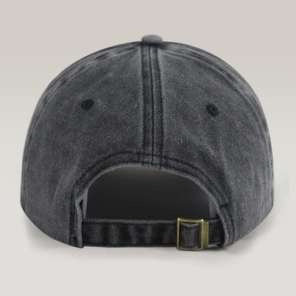 250 Years of Freedom American Eagle Washed Denim Baseball Cap – Custom Name Patriotic USA Hat 1776-2026