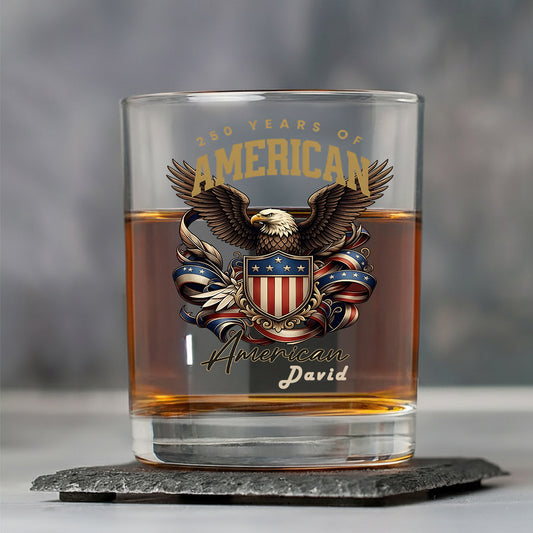 250 Years Of Freedome America Whiskey Glass