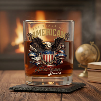 250 Years Of Freedome America Whiskey Glass