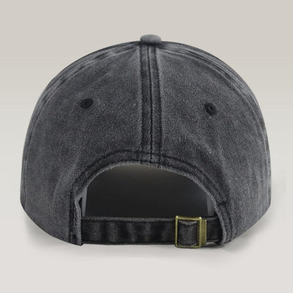 250 Years of Freedom Eagle Washed Denim Baseball Cap – Custom Name Patriotic USA Hat 1776-2026