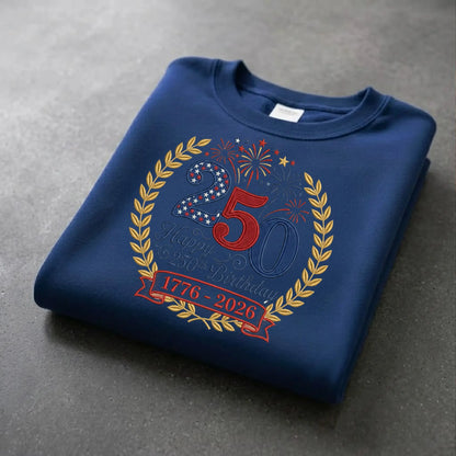 USA 250th Anniversary - Patriotic Embroidery Machine Design